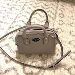 Michael Kors Crossbody Leather Grey